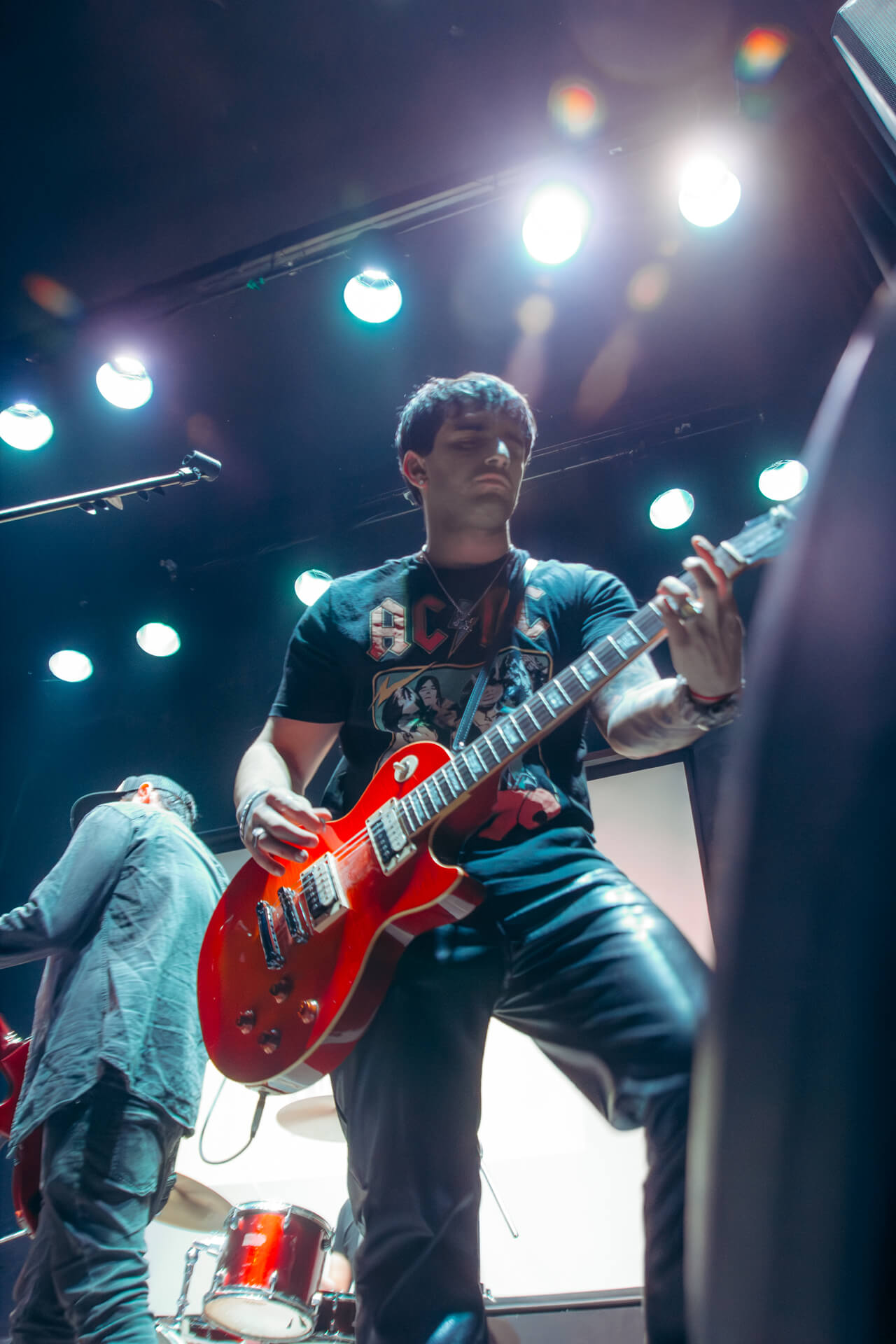 Solo de guitarra en vivo